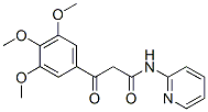 N-(2-Pyridinyl)-2-(3,4,5-trimethoxybenzoyl)acetamide|