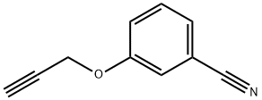 Benzonitrile, 3-(2-propynyloxy)- (9CI) Structure