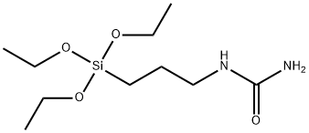 γ-脲丙基三乙氧基硅烷,23779-32-0,结构式