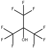 PERFLUORO-TERT-BUTANOL Struktur