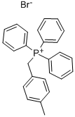 [(4-メチルフェニル)メチル]トリフェニルホスホニウムブロミド 化学構造式