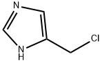 4-(クロロメチル)-1H-イミダゾール HYDROCHLORIDE 化学構造式