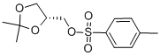 (R)-(-)-2,2-DIMETHYL-1,3-DIOXOLAN-4-YLMETHYL P-TOLUENESULFONATE Structure