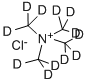 塩化テトラメチル-D12-アンモニウム 化学構造式