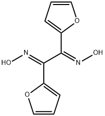 α-フリルジオキシム 化学構造式