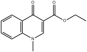 ethyl 1-methyl-4-oxo-1,4-dihydroquinoline-3-carboxylate Struktur