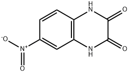 6-NITROQUINOXALINE-2,3-DIONE Struktur