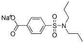 丙磺舒钠, 23795-03-1, 结构式