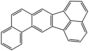 NAPHTHO(1,2-K)FLUORANTHENE 结构式