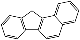 1,2-苯并芴, 238-84-6, 结构式