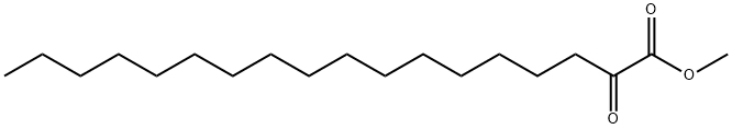 2-OXOOCTADECANOIC ACID METHYL ESTER Struktur