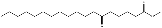 6-Oxooctadecanoic acid methyl ester Struktur