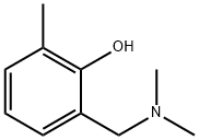 2-((DIMETHYLAMINO)METHYL)-6-METHYLPHENOL 结构式