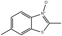 Benzothiazole, 2,6-dimethyl-, 3-oxide (8CI,9CI) 结构式