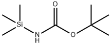 Carbamic acid, (trimethylsilyl)-, 1,1-dimethylethyl ester (9CI) Struktur