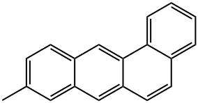 9-Methylbenz[a]anthracene. Struktur