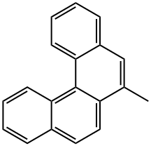7-メチルベンゾ[c]フェナントレン 化学構造式