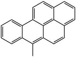 6-METHYLBENZO[A]PYRENE Struktur