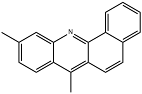 7,10-二氨基苯并吖啶 结构式