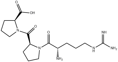 H-ARG-PRO-PRO-OH SULFATE SALT Structure