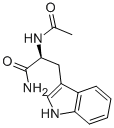 AC-TRP-NH2 Structure