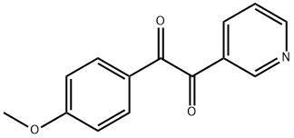 1-(P-METHOXYPHENYL)-2-(3-PYRIDYL)-GLYOXAL 结构式