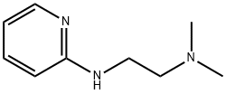 N,N-二甲基-N'-(吡啶-2-基)乙烷-1,2-二胺 结构式