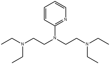 2-[Bis[2-(diethylamino)ethyl]amino]pyridine Structure