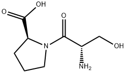1-(L-セリル)-L-プロリン 化学構造式