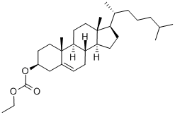 CHOLESTEROL ETHYL CARBONATE Structure