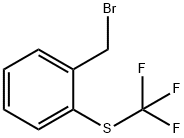 2-(TRIFLUOROMETHYLTHIO)BENZYL BROMIDE Structure