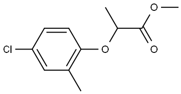 2-甲基-4-氯丙酸甲酯 结构式