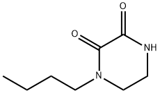 2,3-Piperazinedione,1-butyl-(7CI,9CI),2385-28-6,结构式