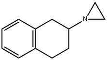 1-(1,2,3,4-テトラヒドロナフタレン-2-イル)アジリジン 化学構造式
