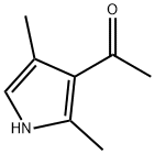 3-Acetyl-2,4-dimethylpyrrole Struktur