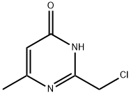 2-氯甲基-6-甲基嘧啶-4-醇, 23862-02-4, 结构式
