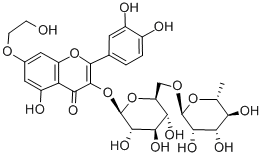 monoxerutin, 23869-24-1, 结构式