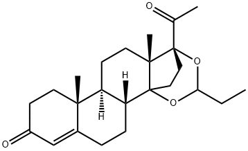 普罗孕酮 结构式