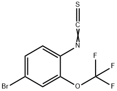 4-溴-2-三氟甲氧基苯基 异硫氰酸, 238742-91-1, 结构式