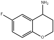 6-FLUORO-CHROMAN-4-YLAMINE Structure