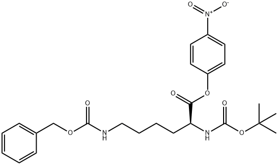 BOC-LYS(Z)-ONP Structure