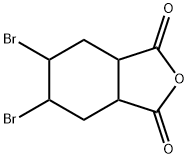 4,5-二溴六氢化邻苯二甲酸酐, 23893-84-7, 结构式