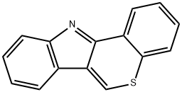 [1]Benzothiopyrano[4,3-b]indole,239-12-3,结构式