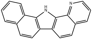 13H-Benzo[a]pyrido[3,2-i]carbazole Struktur