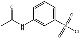 3-乙酰氨基苯磺酰氯,23905-46-6,结构式