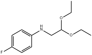 N-(2,2-DIETHOXYETHYL)-4-FLUOROANILINE Structure