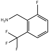 2-FLUORO-6-(TRIFLUOROMETHYL)BENZYLAMINE Struktur