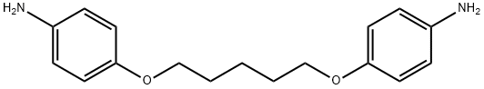 4,4'-(1,5-戊二氧基)二苯胺 结构式