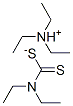 DIETHYLDITHIOCARBAMIC ACID  DIETHYL- Struktur