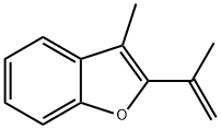 2-Isopropenyl-3-methylbenzofuran Struktur